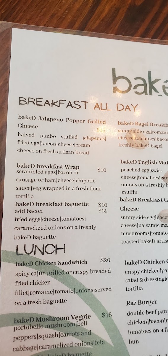 Menu Baked - Coffee House-10