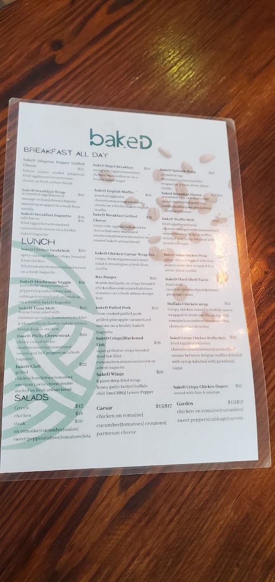 Menu Baked - Coffee House-9